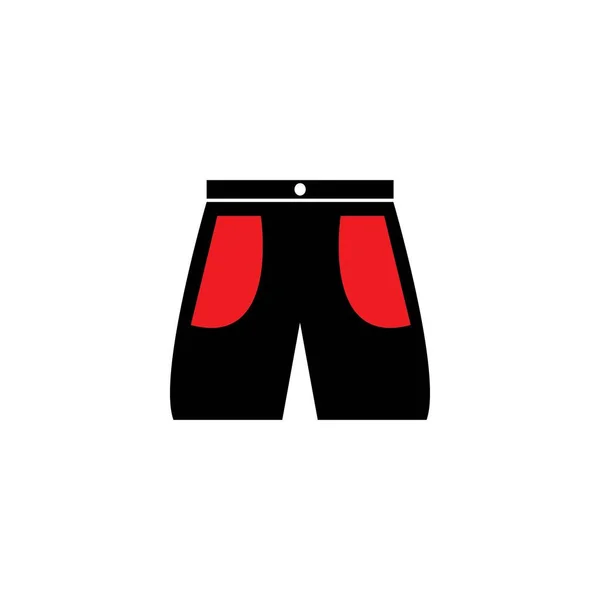 Pantalones Vector Diseño Ilustración Icono Templa — Vector de stock