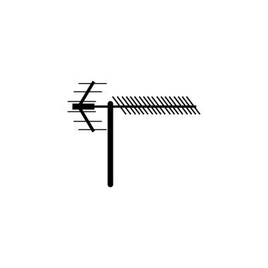 tv anten vektör tasarımı ilüstrasyon temposu