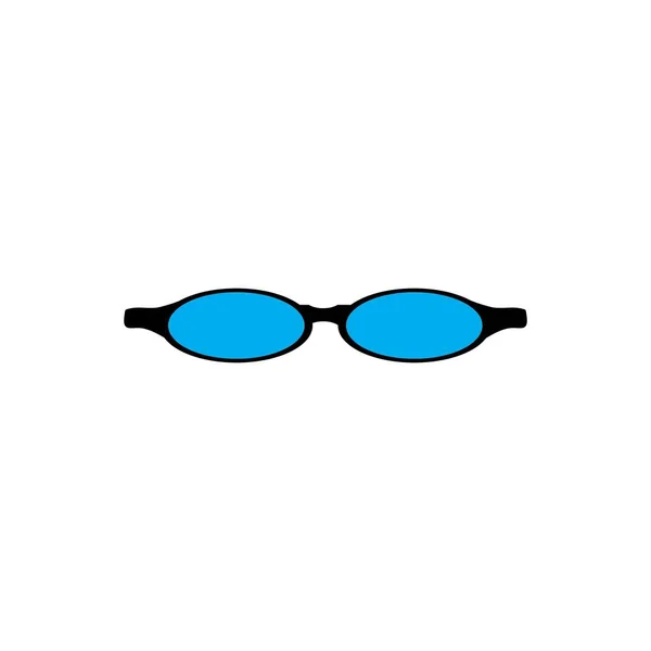 Eyeglasses Vector Design Ilustration Icon Templat — Stock Vector