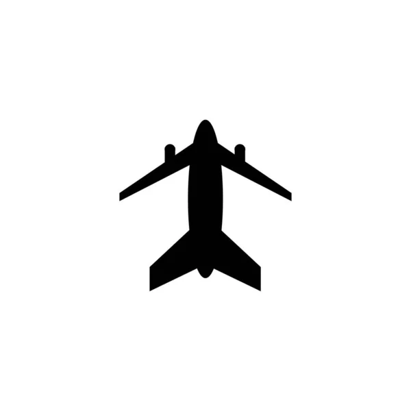 Bright Plane Vector Ilustration Icon Design Logo Templa — Stock Vector