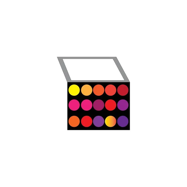 Σκιά Μάτι Διάνυσμα Σχεδιασμό Ilustration Εικονίδιο Λογότυπο Templa — Διανυσματικό Αρχείο