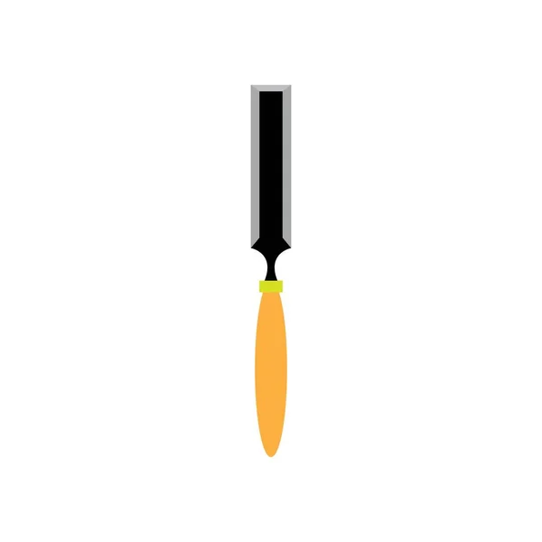 Ξύλο Σμίλη Διάνυσμα Σχεδιασμό Ilustration Εικονίδιο Λογότυπο Templa — Διανυσματικό Αρχείο