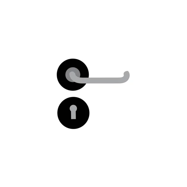 Шаблон Логотипа Векторной Иллюстрации Дверной Ручки Стоковый вектор