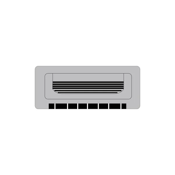 Airconditioning Vector Ontwerp Ilustratie Pictogram Logo Templa — Stockvector
