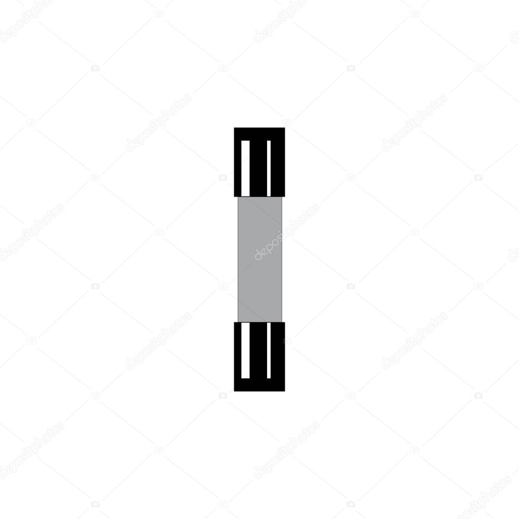 electric fuse vector design ilustration icon logo templa