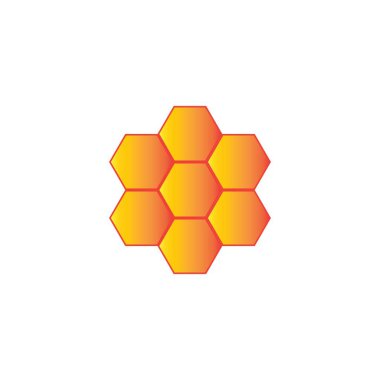bal vektörü tasarım simgesi logo temposu