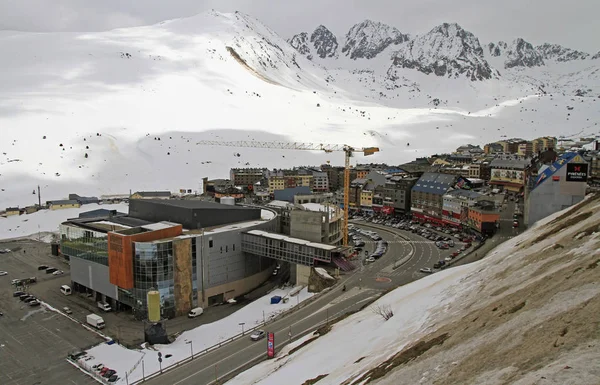 Pas Casa Andorra Abril 2018 Vista Del Pas Casa Andorra —  Fotos de Stock