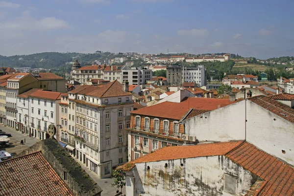 Bovenaanzicht Van Stad Coimbra Portugal — Stockfoto