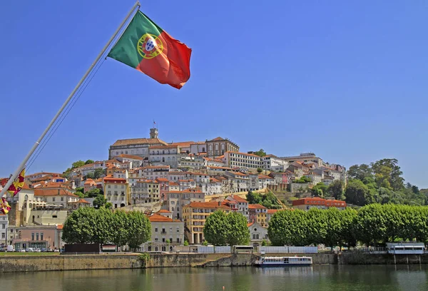Eski Portekizce şehir Coimbra cityscape