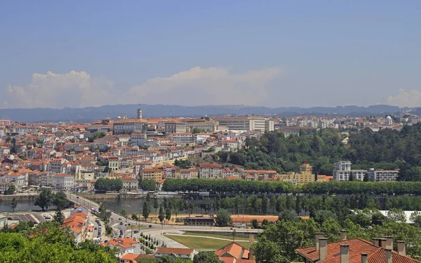 Panoráma Starého Portugalského Města Coimbra — Stock fotografie