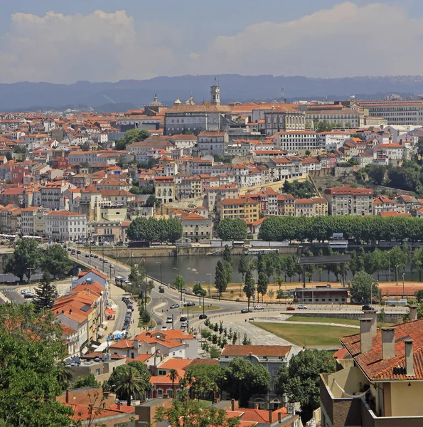 Panoráma Starého Portugalského Města Coimbra — Stock fotografie