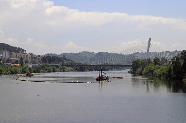 Riverside River Mondego Coimbra Portugal — Stock Photo, Image