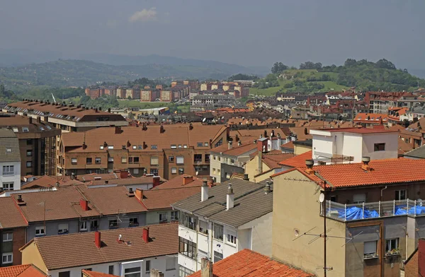 Крыши Зданий Городе Овьедо Испания — стоковое фото