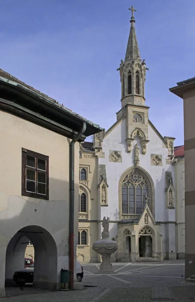 Kirche Der Unbefleckten Der Stadt Sopron Ungarn — Stockfoto