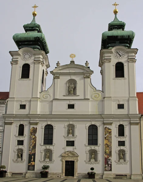 Gyor Hongarije Mei 2018 Benedictinarum Kerk Van Ignatius Van Loyola — Stockfoto