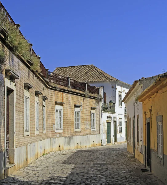 Portekizce Şehir Faro Eski Şehrin Görünümü — Stok fotoğraf