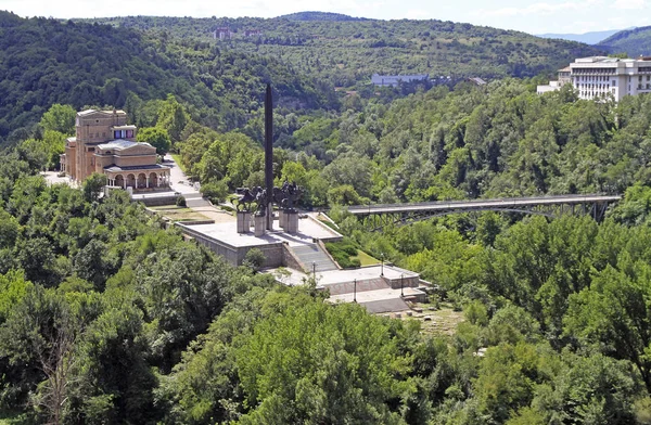 Památník Asens Provincii Veliko Tarnovo Bulharsko — Stock fotografie
