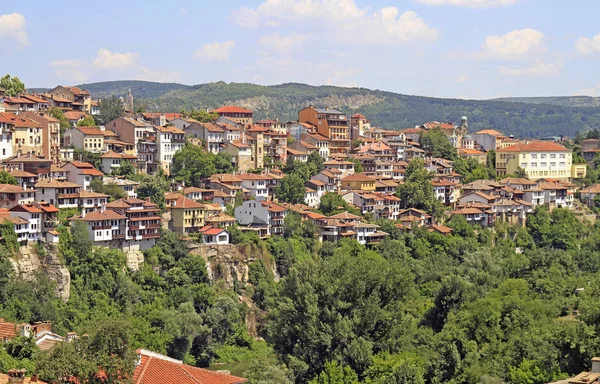 Het Stadsbeeld Van Stad Veliko Tarnovo Bulgarije — Stockfoto