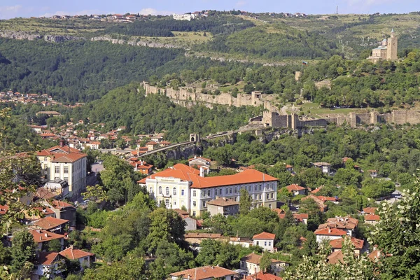 Középkori Erőd Tsarevets Veliko Tarnovo Bulgária — Stock Fotó