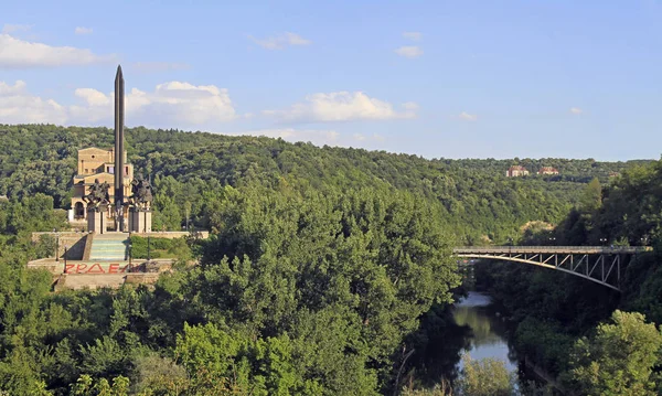 Pomnik Asens Veliko Tarnovo Bułgaria — Zdjęcie stockowe