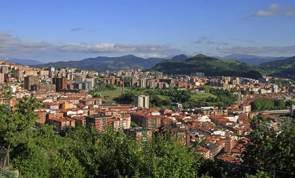 Paisaje Urbano Bilbao Capital Del País Vasco — Foto de Stock