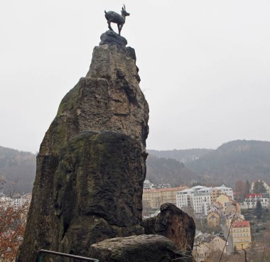 Serna spa Town Karlovy Vary heykel