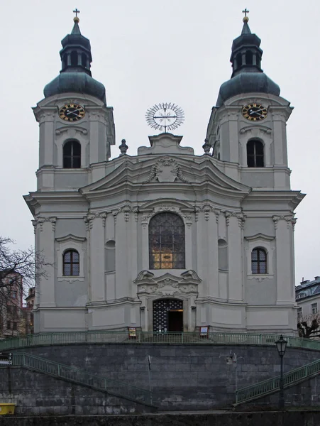 Gereja Santa Maria Magdalena di Karlovy Vary — Stok Foto