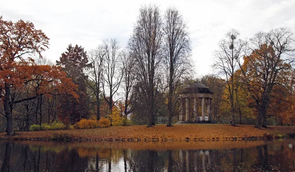 Herrenhausen Jardins Por Outono Cidade Alemã Hanôver — Fotografia de Stock