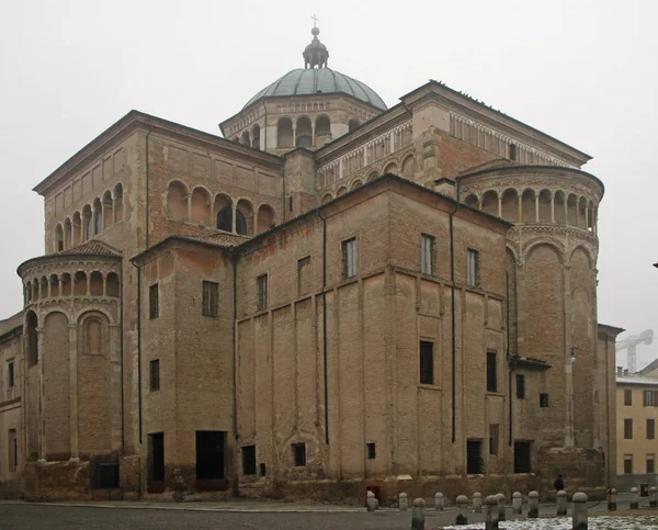 Back View Cathedral Italian City Modena — Stock Photo, Image