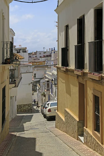 Tarifa Spanya Mayıs 2018 Tarifa Spanyol Şehrinin Eski Şehir Sokakta — Stok fotoğraf