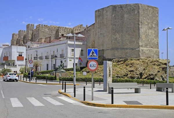Стіни Старого Міста Іспанському Місті Tarifa — стокове фото