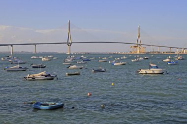 İspanyol şehri Cadiz Körfezi