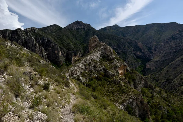 Die Szene Wurde Auf Dem Tejas Trail Guadalupe Nationalpark Texas — Stockfoto