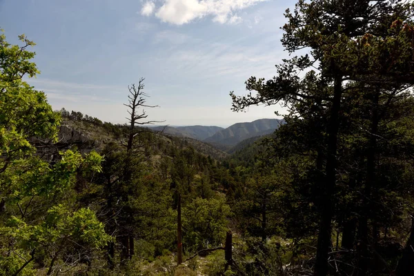 Sahne Blue Ridge, Guadalupe Ulusal Parkı, Teksas 'ta çekildi.