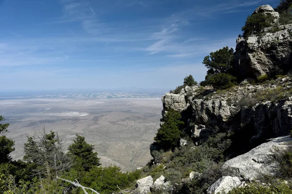 Sahne Bush Dağı Patikası, Guadalupe Ulusal Parkı, Teksas 'ta çekildi.