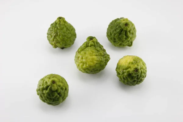 Beyaz Arkaplanda Bergamot — Stok fotoğraf