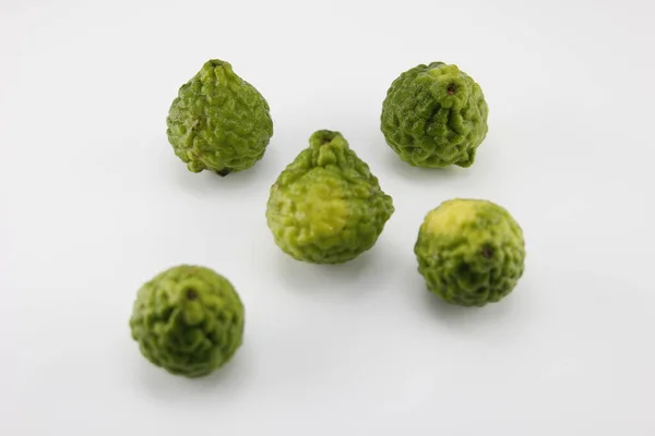 Beyaz Arkaplanda Bergamot — Stok fotoğraf