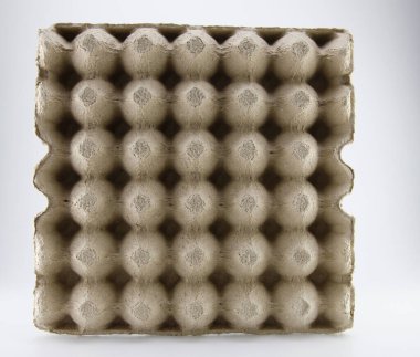 Kağıt kutunun arka planı, yumurtayı koy, düz bir açı al..