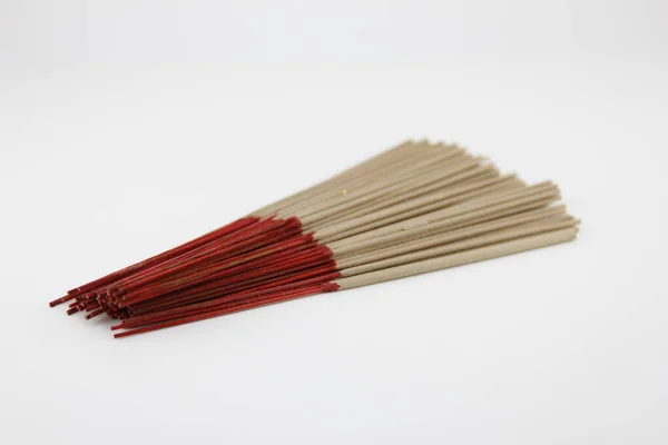 Sticks Tied Together Placed White Background — Stock Photo, Image