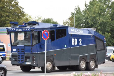 Chemnitz, Germany - September 01, 2018: Afd demonstration Trauermarsch