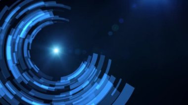 iş adamı el hologram hud projeksiyon ampul fikir simgesi