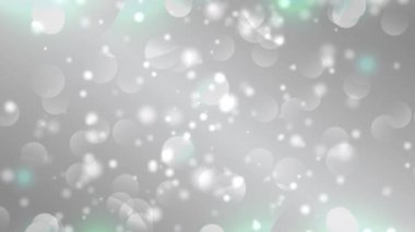 Bokeh ışıklar - arka plan gri için soyut animasyon hareketli