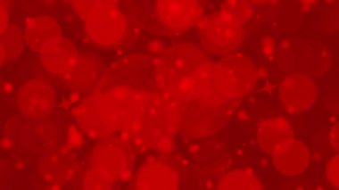 defocused bokeh ışıkları video ile soyut koyu kırmızı arka plan