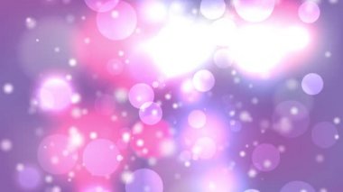 Narin pembe sarı daire bokeh ışıklar