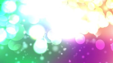 Renkli daireler Video arka plan soyut bokeh hareket