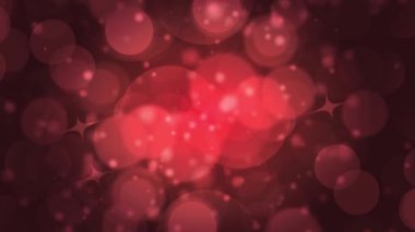Işıklar bokeh ile soyut koyu kırmızı arka plan defocused
