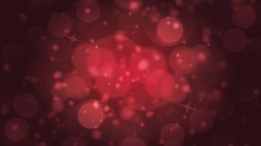 Işıklar bokeh ile soyut koyu kırmızı arka plan defocused