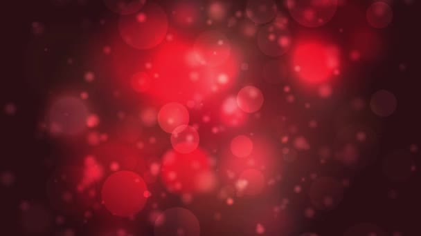 Fond rouge foncé abstrait avec des lumières défocalisées bokeh 