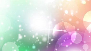 Renkli daireler Video arka plan soyut bokeh hareket
