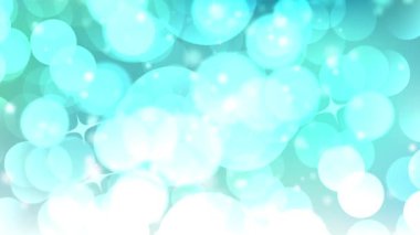 Mavi, bulanık, bokeh arka plan ışıklar. Soyut parıldıyor. Full Hd